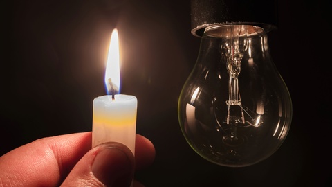 Blackout Symbolbild © Shutterstock