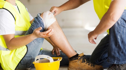 Arbeitsunfall © Shutterstock