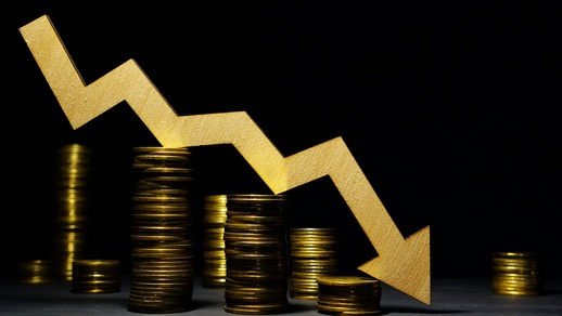 Symbolbild finanzieller Verlust © Shutterstock