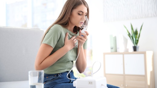 Frau mit COPD © Shutterstock