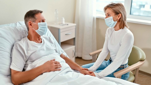 Besuch im Spital © Shutterstock