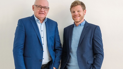 Die neue Geschäftsführung des APOVERLAG: Mag. Heinz Wlzek und DI Franz Coreth (v. l.) © Christoph Schipp
