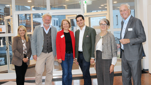 Von links: Silvia Schuster, Thomas Haug, Sonja Gaube, Stephan Niedan, Susana Niedan-Feichtinger, Thomas Feichtinger &copy; beigestellt