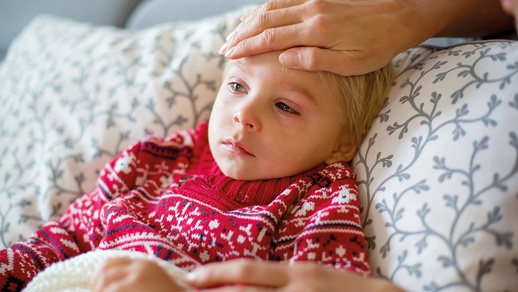 Kind krank © Shutterstock