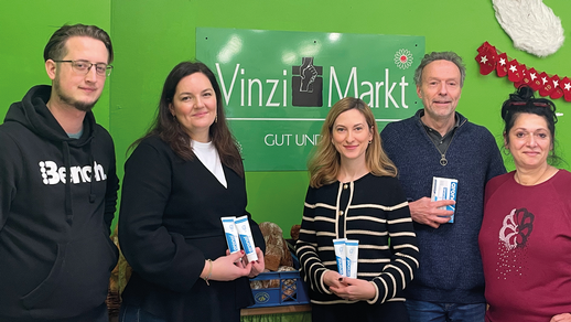 VinziMarkt Zahnpflegeprodukte-Aktion © Beigestellt