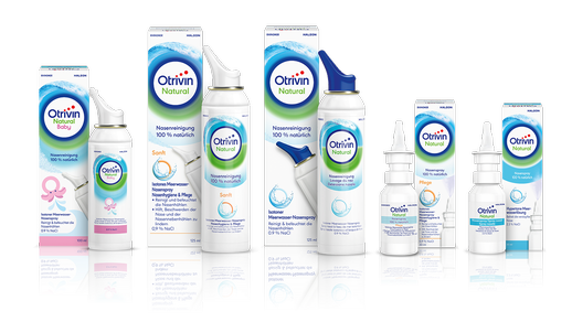 ONA-Produktfamilie-Sammlung © Otrivin Natural
