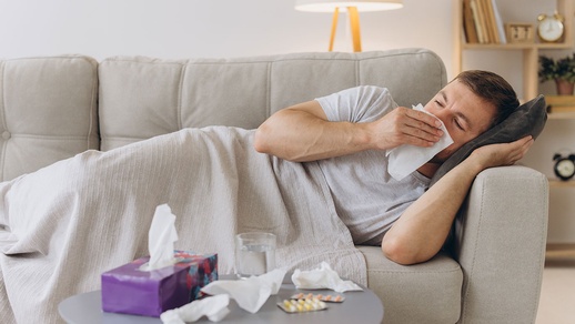 Schnupfen © Shutterstock