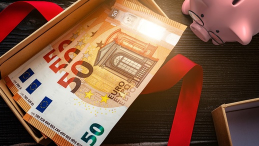 50 Euro Schein © Shutterstock