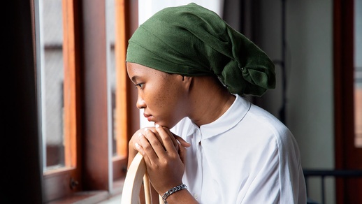 Frau mit Krebs © Shutterstock