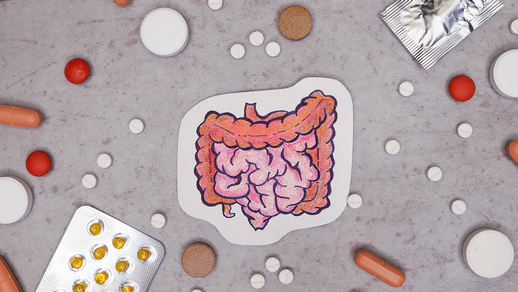 Natürliche Schutzbarriere des Darms gegen Krankheitserreger kann durch Medikamente geschwächt werden. © Shutterstock