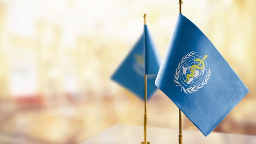 WHO-Flagge © Shutterstock