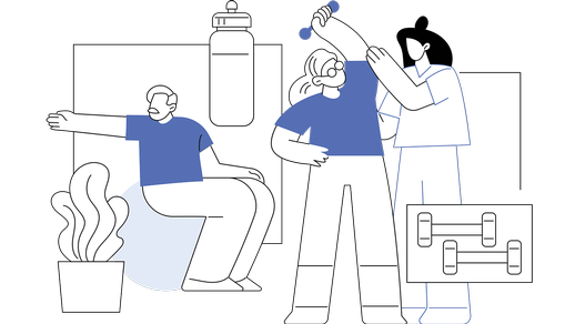 Bewegung im Alter © Shutterstock