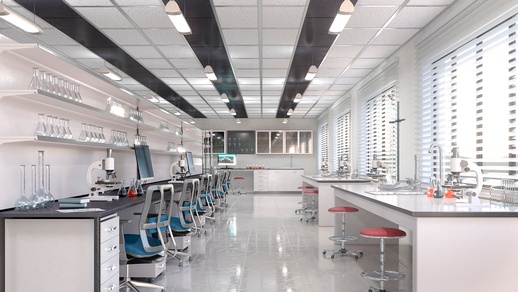 Ein Laborraum. © Shutterstock