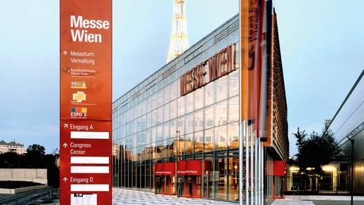 Messe Wien von außen. © Reed Exhibitions/G. Szuklits