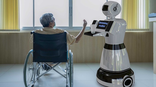 Roboter Untertützung © shutterstock