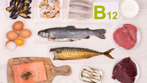 Lebensmittel die Vitamin B12 enthalten © Shutterstock
