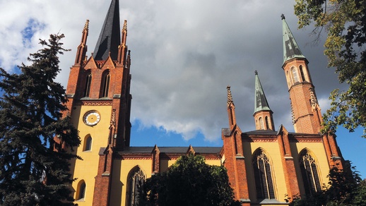 Die Heilig-Geist-Kirche, eine Kleinstadtkathedrale, in Werder © Beigestellt