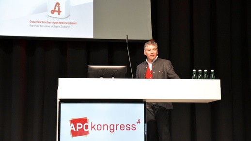 Mag. pharm. Andreas Hoyer präsentierte in Schladming den neuen Online-Marktplatz www.unsere-apotheken.at. © Österreichischer Apothekerverband