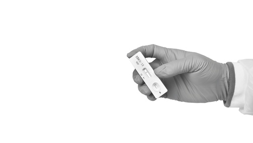 Covid-Schnelltest © Shutterstock