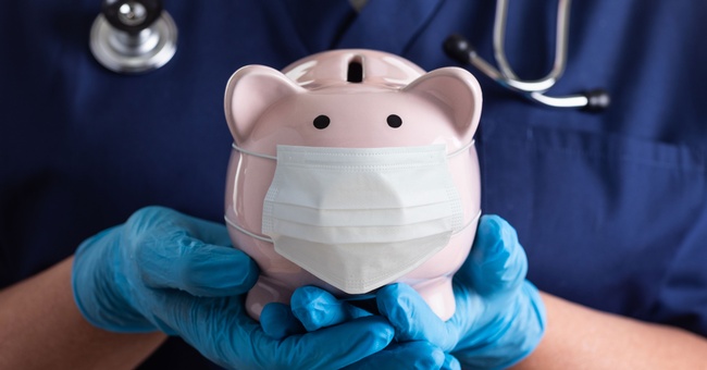 Symbolbild Geld Pandemie © Shutterstock