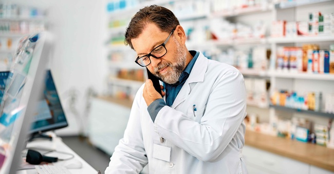 Ein Großteil der Anrufe kommt aus Apotheken; u. a., um Alternativen bei Nichtlieferbarkeit von Arzneimitteln zu finden. © Shutterstock
