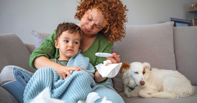 Themenbild Fieber bei Kindern © Shutterstock