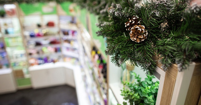 Apotheke in der Weihnachtszeit © shutterstock