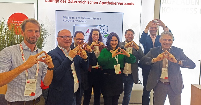 #apolove am Stand des Apothekerverbands © beigestellt