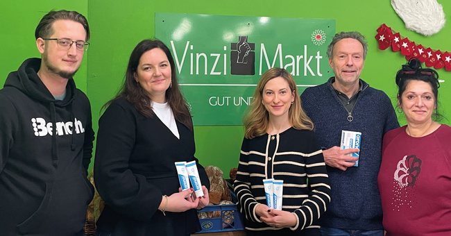 VinziMarkt Zahnpflegeprodukte-Aktion © Beigestellt
