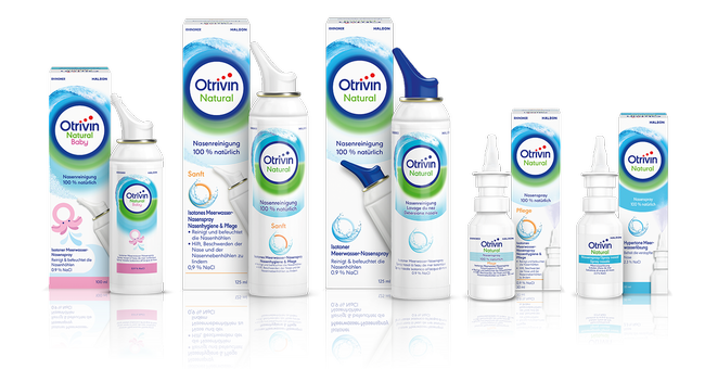 ONA-Produktfamilie-Sammlung © Otrivin Natural