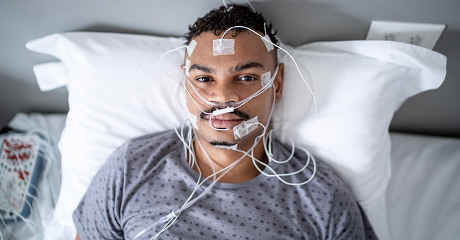 Bei Verdacht auf  OSA erfolgt die  weitere Abkl&auml;rung im Schlaflabor mittels  Polysomnographie. &copy; Shutterstock