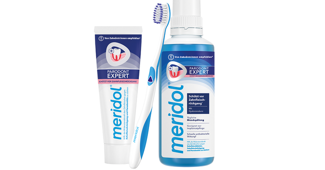 Das meridol&reg; PARODONT EXPERT System &copy; CP GABA