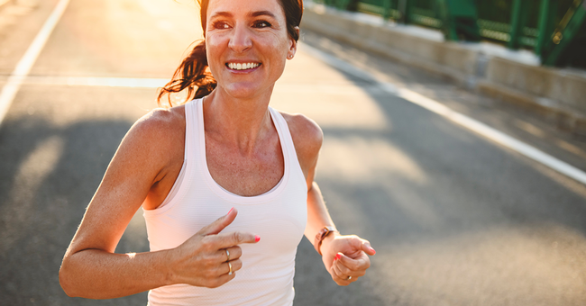 Laufende Frau &copy; shutterstock
