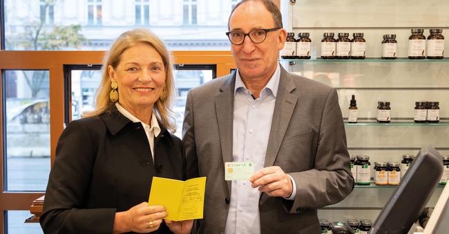 Ulrike Mursch-Edlmayr und Johannes Rauch bei der Präsentation der Aktionswoche „Impfen nützt, impfen schützt“. © Michele Agostinis