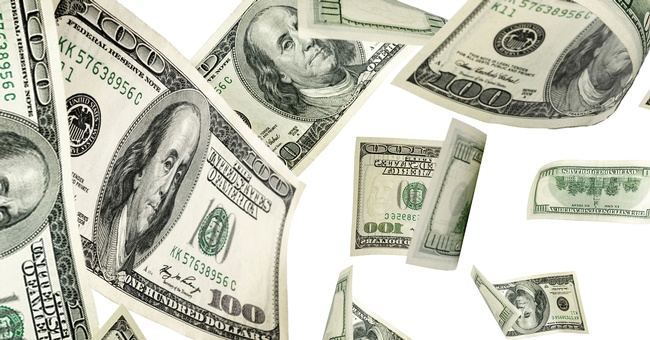 Dollar-Scheine © Shutterstock