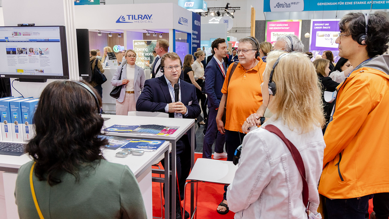 &Ouml;sterreichische Apothekenteams haben heuer erstmals die M&ouml;glichkeit, an einem auf &Ouml;sterreich zugeschnittenem Rundgang teilzunehmen.  &copy; expopharm/Avoxa