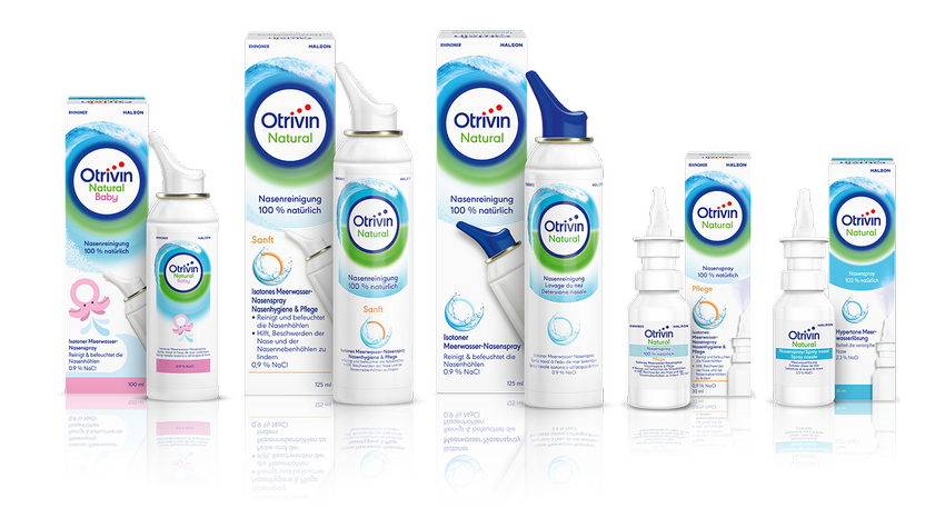 ONA-Produktfamilie-Sammlung © Otrivin Natural