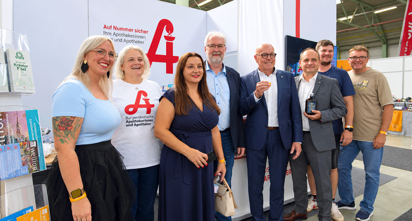 Der Stand der Apothekerkammer Burgenland erwies sich als zentrale Anlaufstelle in vielen Gesundheitsfragen. &copy; beigestellt