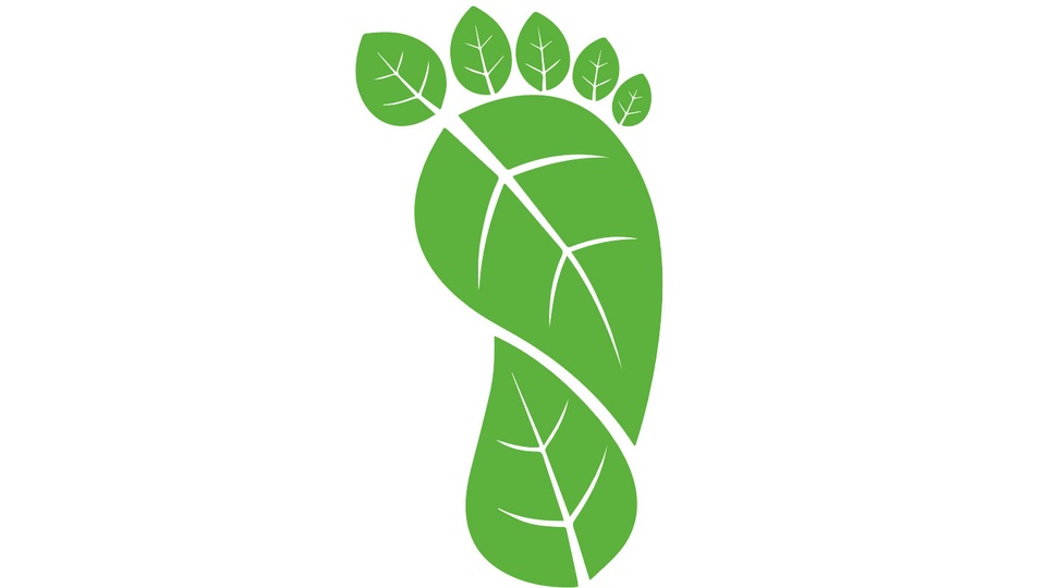 Symbol ökologischer Fußabdruck © Shutterstock