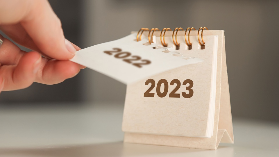 © Shutterstock Kalender Jahreswechsel © Shutterstock