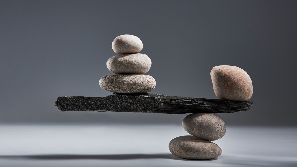 Symbolbild Gleichgewicht © Shutterstock