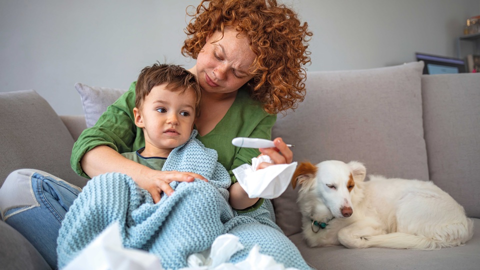 Themenbild Fieber bei Kindern © Shutterstock