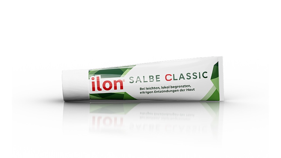 © Cesra Arzneimittel GmbH & Co. KG Packshot_Ilon_classic_Tube © Cesra Arzneimittel GmbH & Co. KG