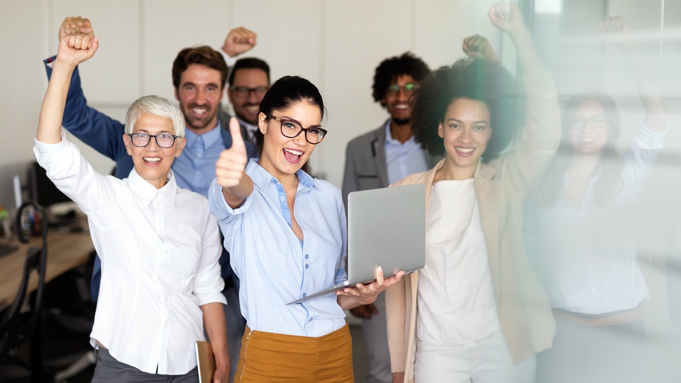 Erfolgreiches Team  &copy; Shutterstock