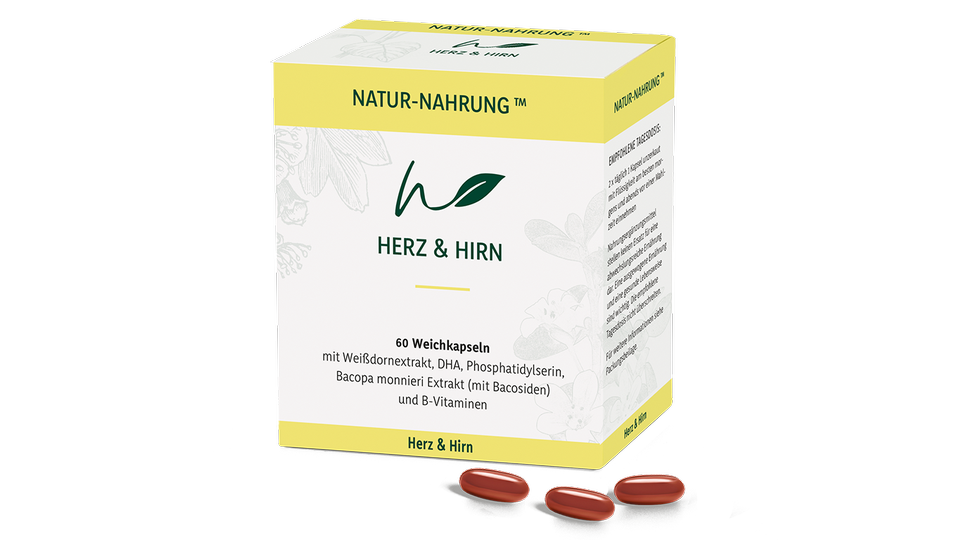 Volopharm Produktneuheit Natur-Nahrung Herz & Hirn &copy; (c) Volopharm