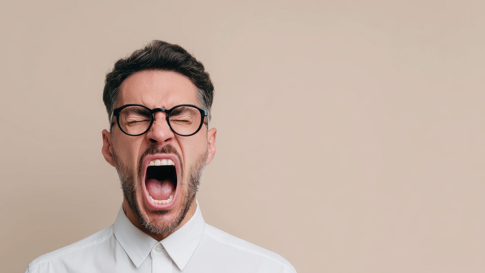 Mann schreit &copy; AdobeStock