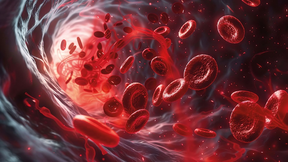 © AdobeStock Zu den wichtigsten Aufgaben von Eisen im menschlichen Körper zählen der Transport und die Speicherung von Sauerstoff in den eisen- haltigen Molekülen Hämoglobin und Myoglobin. © AdobeStock
