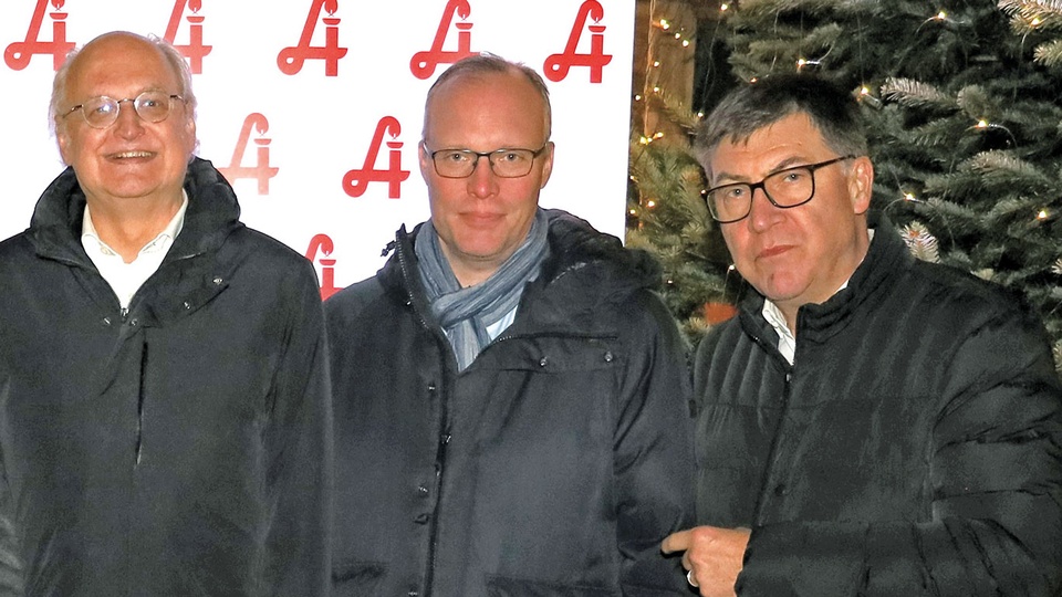 Jan Pazourek (Dachverband der Sozialversicherungsträger) mit Alexander Biach (Sozialversicherung der Selbstständigen) und Andreas Krauter (ÖGK). © Beigestellt