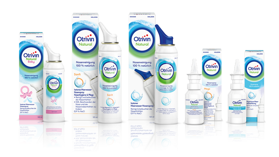 © Otrivin Natural ONA-Produktfamilie-Sammlung © Otrivin Natural