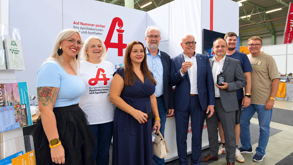 Der Stand der Apothekerkammer Burgenland erwies sich als zentrale Anlaufstelle in vielen Gesundheitsfragen. &copy; beigestellt